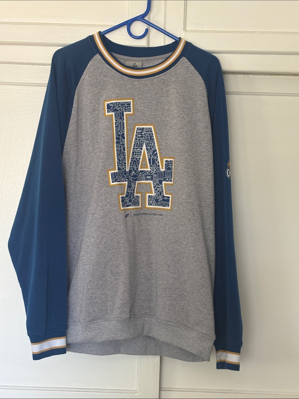 Dodgers 2026 Teacher Appreciation Night Sweatshirt XL - Like New